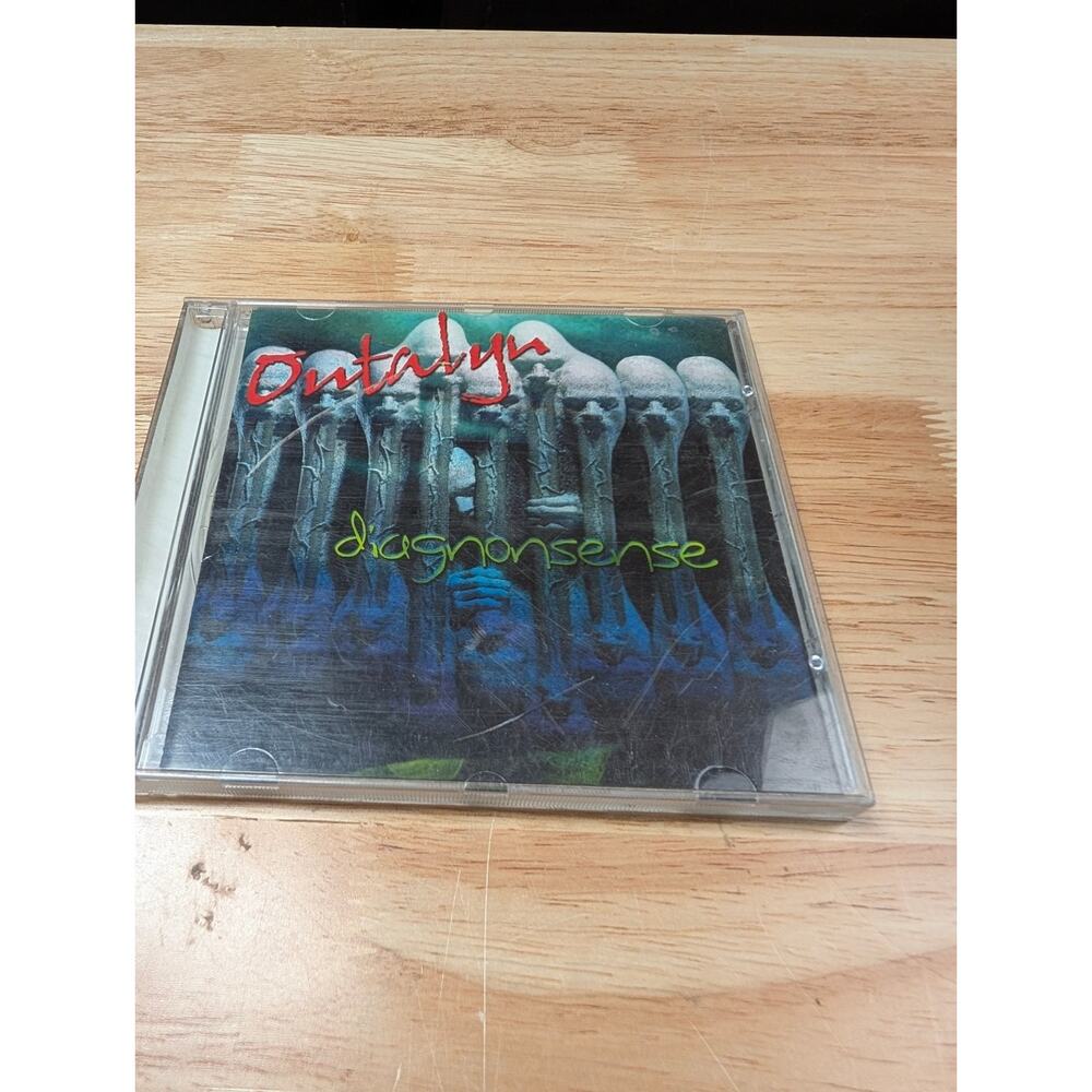 SIGNED - Outalyn - Diagnonsense CD 2001 Progressive Rock Outalyn Productions‎